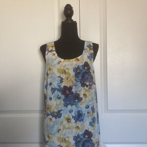 Vintage Tickets‎ Floral Sleeveless Dress